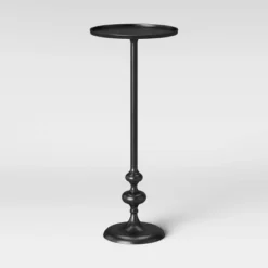 Londonberry Turned Metal Accent Table Black - Threshold -Furniture Sales Store GUEST f6fb4cf2 6e25 4ecd 9288 beaa0df56319