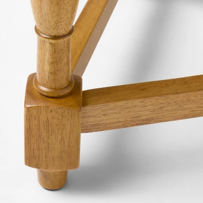 Scalloped Accent Table Light Oak - Threshold™ Designed With Studio McGee 3 Scalloped Accent Table Light Oak - Threshold™ Designed With Studio McGee - Image 3