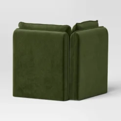 Haven Velvet Modular French Seam Corner Sofa Dark Green - Threshold™ -Furniture Sales Store GUEST f79faefa 5ec5 42cf 8301 33bd5169fd5e