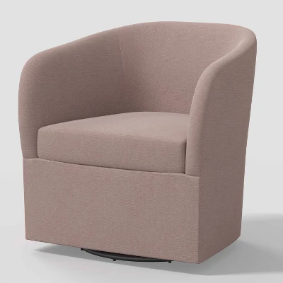 Rhea Swivel Chair In Linen - Threshold™ 8 Rhea Swivel Chair In Linen - Threshold™ - Image 8