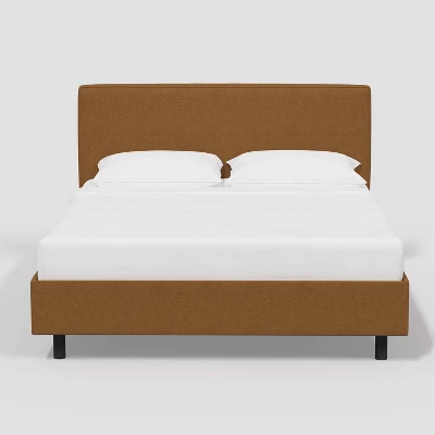 Kelsey Platform Bed In Textured Linen - Threshold™ 1 Kelsey Platform Bed In Textured Linen - Threshold™