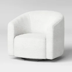 Aveline Large Scale Faux Shearling Swivel Chair - Threshold™ -Furniture Sales Store GUEST fa191b6c 6ad6 4408 8c49 27d741d21140