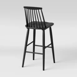 Harwich High Back Windsor Barstool Black - Threshold™ -Furniture Sales Store GUEST fce15d49 3701 4c7f 9111 5c3e5a177a44